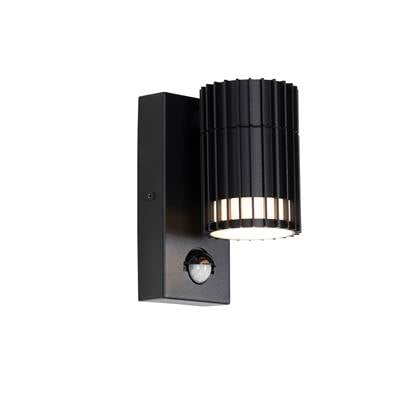 QAZQA Design buiten wandlamp met bewegingssensor IP44 - Boris Zwart