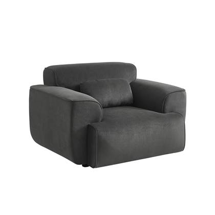 sweeek - Fauteuil wallas corduroy, 118x98x73cm