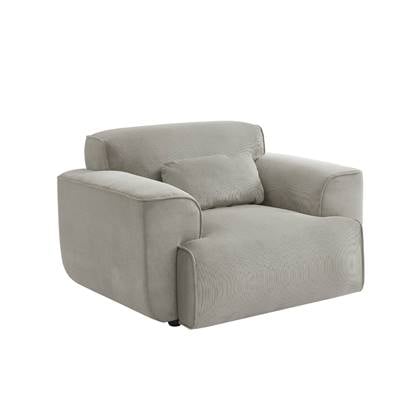 sweeek - Fauteuil wallas corduroy, 118x98x73cm