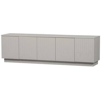 WOOOD Pencil TV-Meubel - Grenen - Mist - 52x180x40 Wit