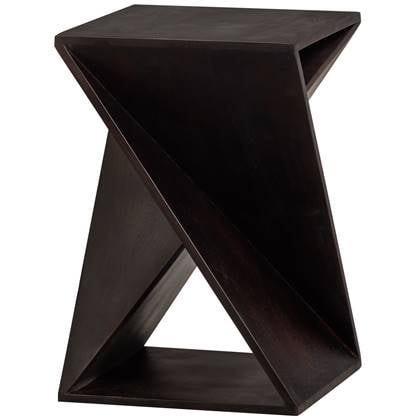 WOOOD bijzettafel Ikem - Acacia - Donker - 61x41x41 cm Bruin