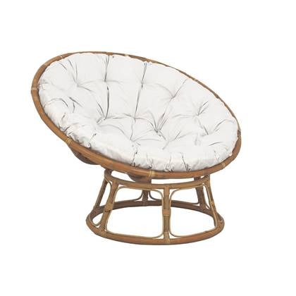 sweeek - Papasan fauteuil in rotan, palaos, ø113cm