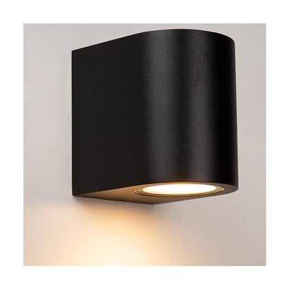 Atmooz by Charrell Wandlamp Erynn - Zwart - 10cm Hoog - Waterbestendig - Buitenlamp