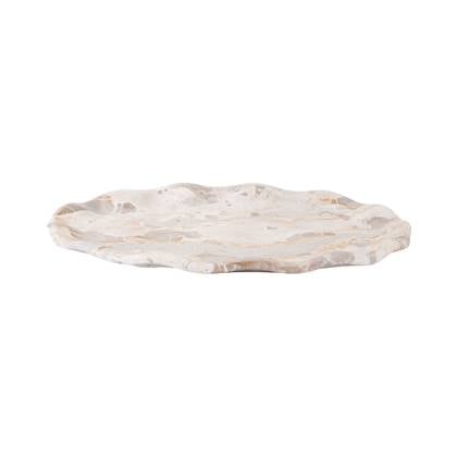 Present time  Tray Waved Oval Medium