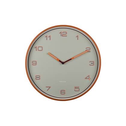 Karlsson  Wall Clock Lined Numbers