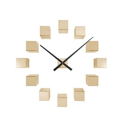 Karlsson  Wall Clock DIY Cubic Metallic