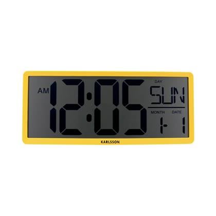 Karlsson  Wall|Table Clock Retro LCD