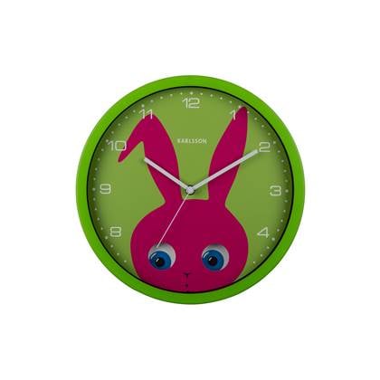 Karlsson - Wall Clock Peekaboo Ladybug