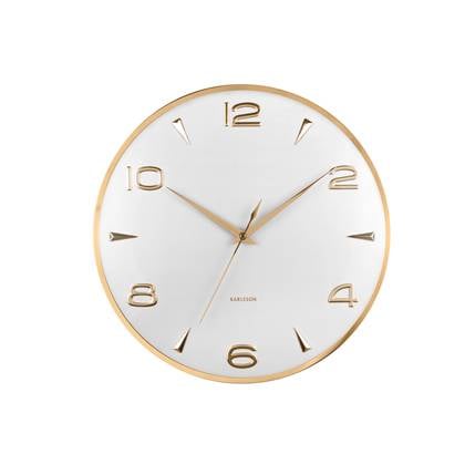 Karlsson  Wall Clock Sienna Glow