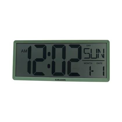 Karlsson  Wall|Table Clock Retro LCD