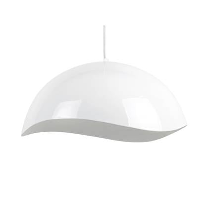 Leitmotiv - Pendant Lamp Waved Large Wit