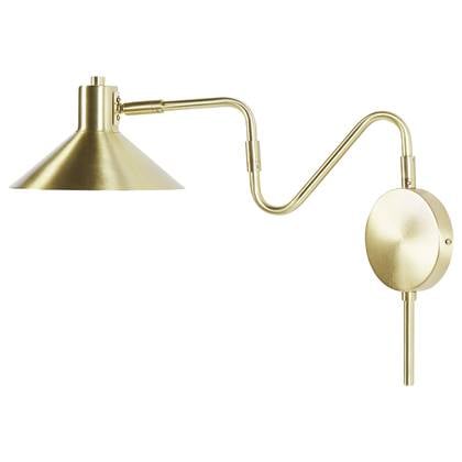 Beliani - BALIEM - Wandlamp - Goud - Metaal afbeelding
