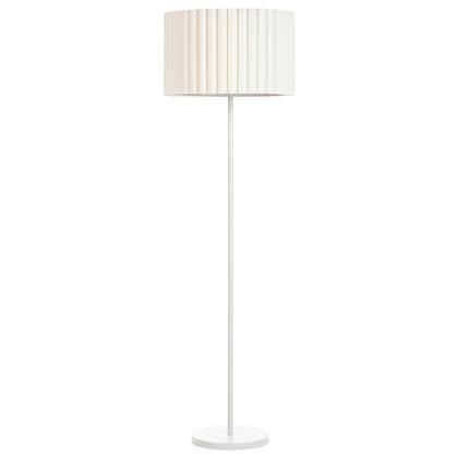 Beliani - LOURENS - Vloerlamp - Crème - Polyester Beige