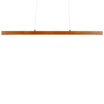 Beliani - STEWARTS - Hanglamp - Donkerhout - Eikenhout Bruin