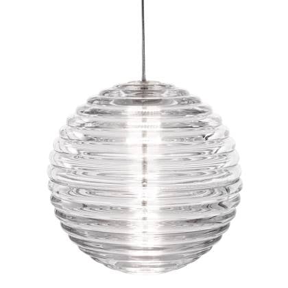 Tom Dixon Press Sphere hanglamp LED Ø30 transparant