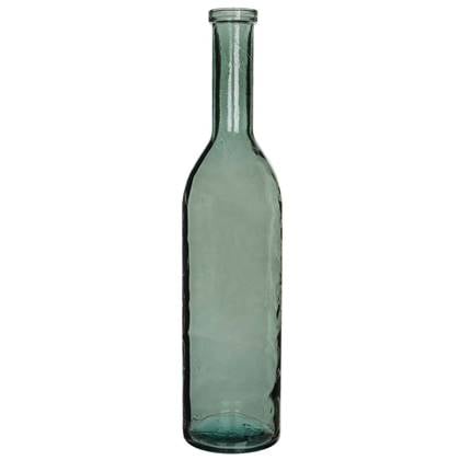 Mica Decorations Rioja Glazen Fles - H100 x Ø21 cm - Groen