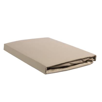 Beddinghouse Percale katoen - Hoeslaken - 140x200 - Zand Taupe