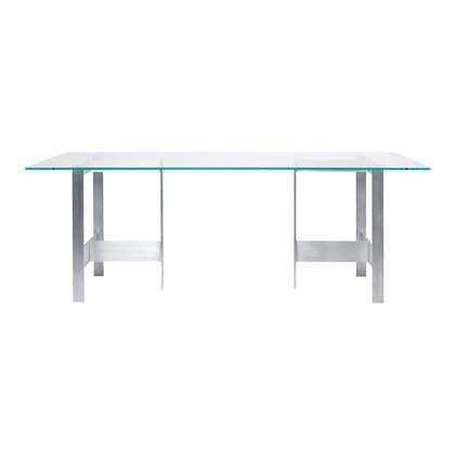 ferm LIVING Lager Eettafel - 200 x 90 cm - Glas