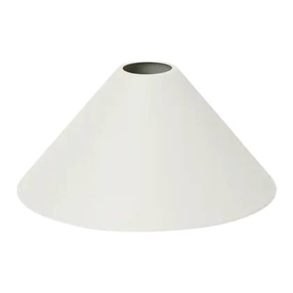 ferm LIVING Collect Lampenkap - Cone - Wit