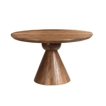 Brix - Eetkamertafel Brix Balthazar - 130cm - Mangohout Bruin