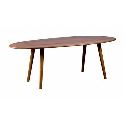 Woonexpress Eettafel Rego - Hout - Bruin - 240 x 76 x 110 cm (BxHxD)