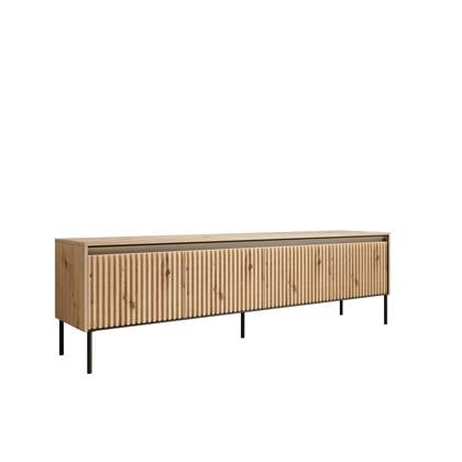 Meubella TV-Meubel Timoteo - Eiken - 193 cm Bruin