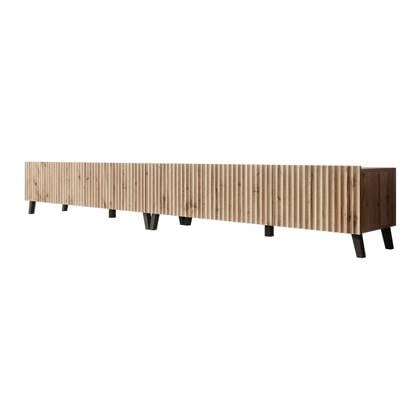 Meubella - TV-Meubel Pepinos 2 - Eiken - 300 cm Bruin