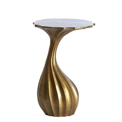 Light & Living Light&living Bijzettafel 41x36x63 cm NYOKO antiek Brons