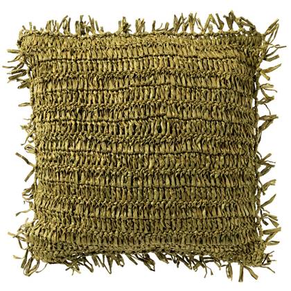 Dutch Decor sierkussen ANTONIO - 45x45 cm Olive Branch Groen