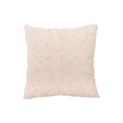 Present Time Sierkussen Tierno Furry - Wit - 45x45x15cm