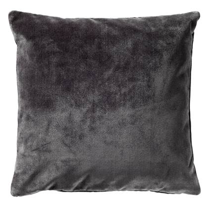 CELESTE | Sierkussen 45x45 cm | Charcoal Gray | Antraciet | Hoii | met duurzame kussenvulling