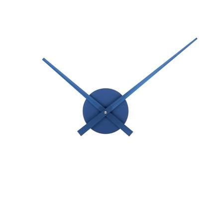 Karlsson Wandklok Little Big Time Mini Metallic - Blauw - Ø41cm