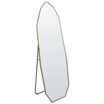 Beliani - TARTAS - Staande spiegel - Goud - 49 x 165 cm - Aluminium