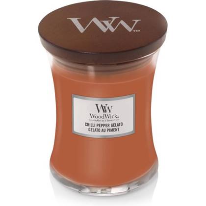 WoodWick Chilli Pepper Gelato Medium Geurkaars