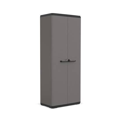 Keter Più Multipurpose Opbergkast - 3 planken Grijs