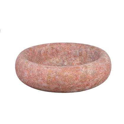 PTMD Aly Red cement round bowl big