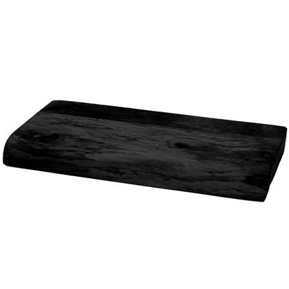 Home67  Wandplank Pure Zwart Mangohout 40 cm