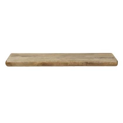 Hoyz Collection - Wandplank Sleek 170cm - Massief Mango Zandkleur Beige