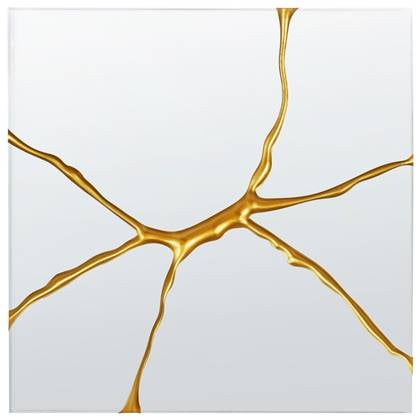 Beliani - POIVRES - Wandspiegel - Goud - 80 x 80 cm - Glas