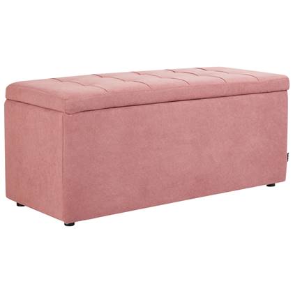 Beliani - OREM - Hocker - Roze - Polyester