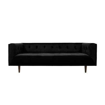 Kick Collection Kick Velvet Bank Bobbi - Zwart