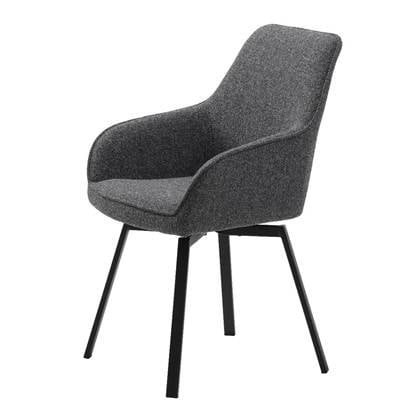 Nordic Home Kaija armstoel - donker Grijs