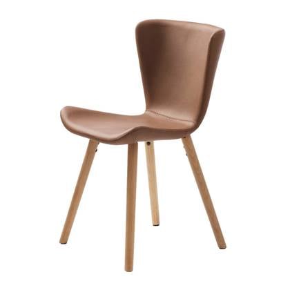 Nordic Home Orla eetkamerstoel - pu-leer - Taupe