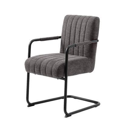 Nordic Home Daisy eetkamerstoel - antraciet Grijs