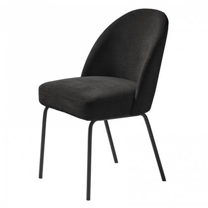 Nordic Home Joran eetkamerstoel - Zwart
