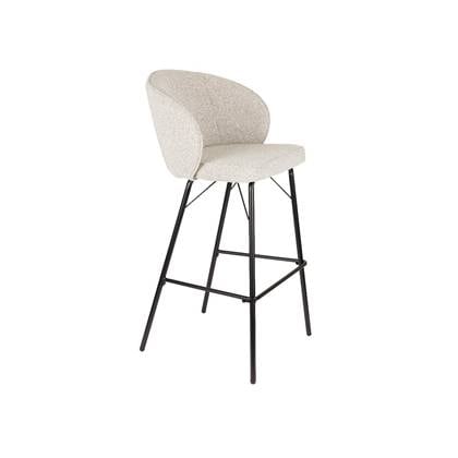 Puur Cecile barkruk - beige Taupe