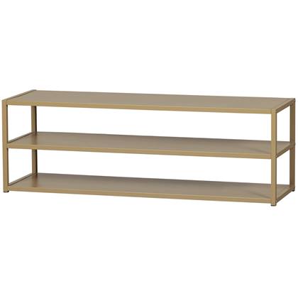 WOOOD tv-meubel Teun - Metaal - Clay - 40x120x35 cm Bruin