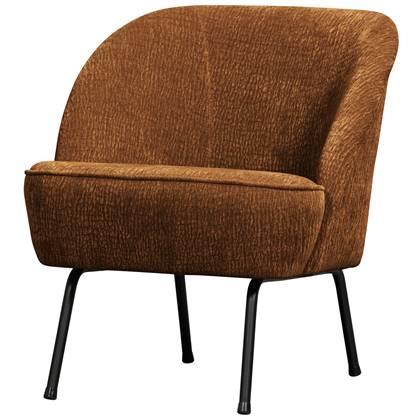 WOOOD fauteuil 3D Vogue - Chenille - Midden Bruin