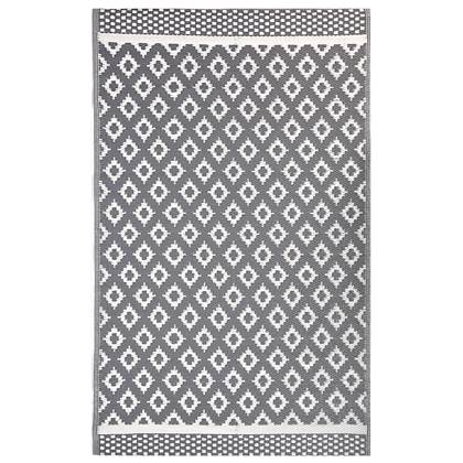 Beliani - THANE - Outdoor kleed - Grijs - 120 x 180 cm - Polypropyleen