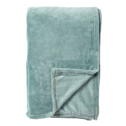 Dutch Decor plaid OWEN - 130x160 cm Jadeite Groen